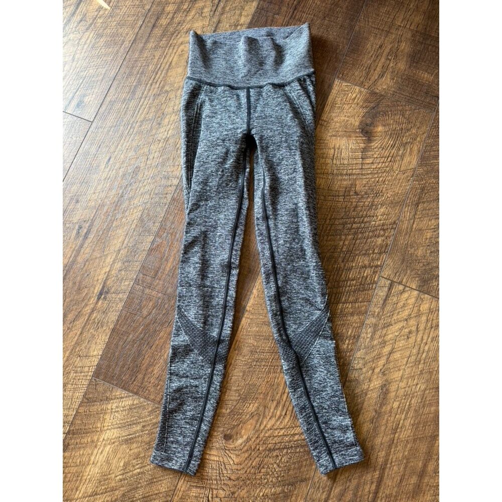 All in Motion Marled Gray/Black Leggings